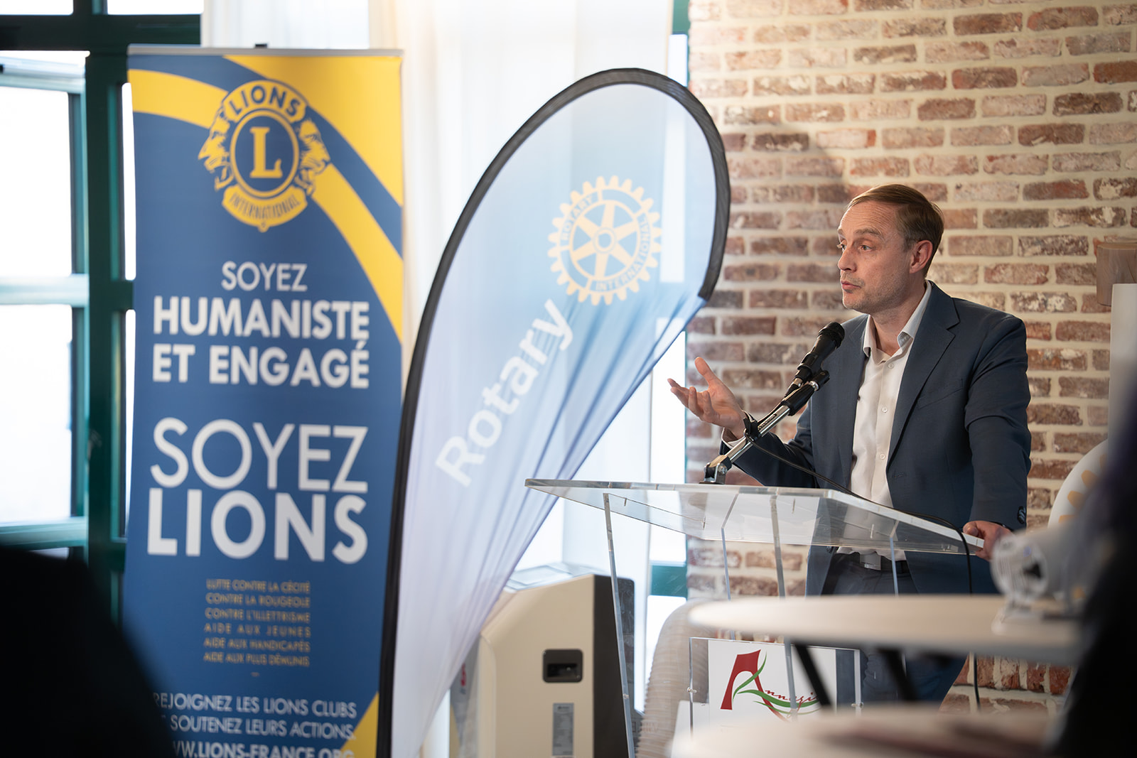 Remise de chèque Association